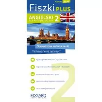 Edgard Angielski Fiszki PLUS dla początkujących 2 - Edgard - Książki do nauki języka angielskiego - miniaturka - grafika 1