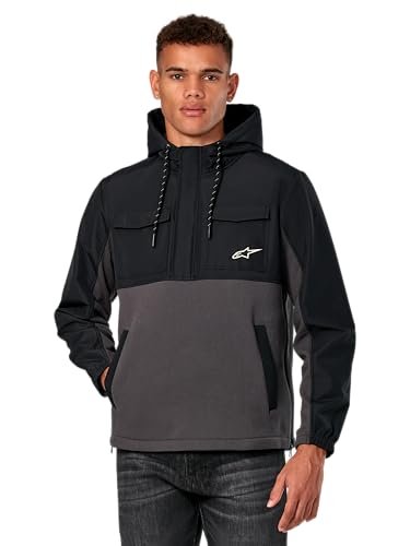 Alpinestars Juncture Hybrid Jacket męska kurtka sportowa, kurtka outdoorowa dla mężczyzn, czarna/metalowo-szara, L