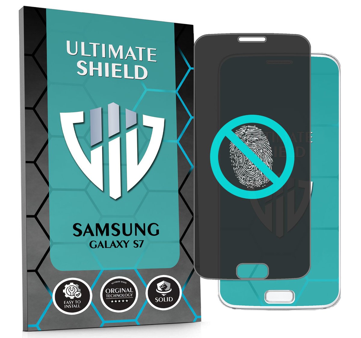 NAJLEPSZE SZKŁO 5D PEŁNE DO SAMSUNG GALAXY S7 SZKIEŁKO NIETŁUKĄCE ORYGINAŁ