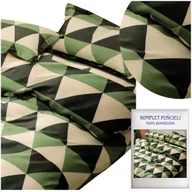 Pościel - Pościel 160 x 200 3cz Satyna Bawełniana nr A1769 - miniaturka - grafika 1