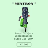 Pompy wodne - Pompy Dozującej Mixtron MX.300.P022 EX-A 0,2-2%, 3000 l/h uszczelki - Extreme EPDM Alfas 3/4"Mx2 - miniaturka - grafika 1