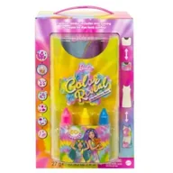 Lalki dla dziewczynek - Barbie Color Reveal Tie Dye Fashion Maker Doll Mattel - miniaturka - grafika 1