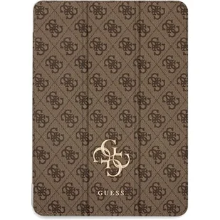 Etui na iPad Pro GUESS Magnetic 4G Big Logo Brązowy - Etui do tabletów - miniaturka - grafika 1