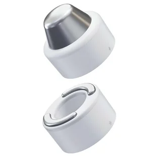 Końcówka do masażera THERABODY Theraface Hot&amp;Cold Rings Biały - Pozostałe akcesoria kosmetyczne - miniaturka - grafika 1