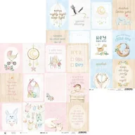 Dekoratorstwo - Papier ozdobny 30x30 cm Baby Joy - 05 - miniaturka - grafika 1