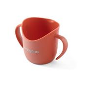 Kubki dla dzieci - BabyOno ergonomiczny kubek treningowy Flow pomarańczowy 120 ml [1463/02] 1149028 - miniaturka - grafika 1