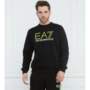 EA7 Bluza | Regular Fit - Bluzy męskie - miniaturka - grafika 1