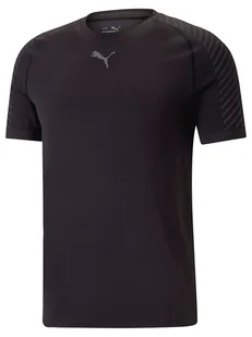 Puma Koszulka sportowa w kolorze czarnym - Koszulki sportowe męskie - miniaturka - grafika 1