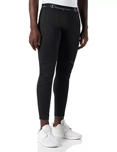 Champion Legginsy męskie C-Sport, czarny, XL - Legginsy - miniaturka - grafika 1