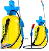 Opryskiwacze - OPRYSKIWACZ CIŚNIENIOWY RĘCZNY OGRODOWY 5L DŁUGA LANCA - miniaturka - grafika 1