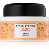 Pomada do włosów - Alfaparf Milano Milano Style Stories The Range Paste pasta modelującapasta modelująca mocno utrwalający Glossy Pomade 100 ml - miniaturka - grafika 1