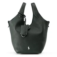 Torebki damskie - POLO RALPH LAUREN Polo Play Torba Skórzany 25 cm zielony - miniaturka - grafika 1