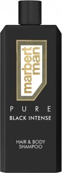 Marbert Man Pure Black Intensywny szampon do włosów i ciała 400 ml