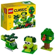 Klocki - LEGO Classic Zielone Klocki Kreatywne 11007 - miniaturka - grafika 1