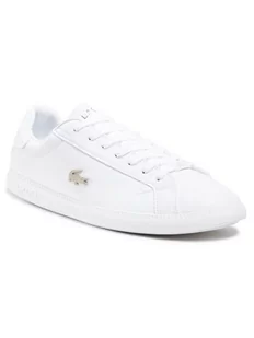 Lacoste Sneakersy Graduate 0721 1 Sma 7-41SMA001121G Biały - Sneakersy męskie - miniaturka - grafika 1