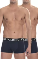 Majtki męskie - Bokserki męskie ICE1UTR01B-Trunk 2-pack, Kolor granatowy, Rozmiar M, ICEBERG - Intymna - miniaturka - grafika 1