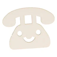 Scrapbooking - EKO-DECO, telefon uśmiechnięty, kartonowy - miniaturka - grafika 1