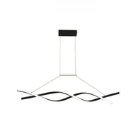 Lampy sufitowe - Lampa wisząca LED Kono 33W czarna - miniaturka - grafika 1