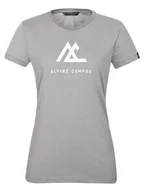 Koszulki sportowe damskie - Salewa Koszulka funkcyjna "Alpine Campus Dry" w kolorze szarym - miniaturka - grafika 1