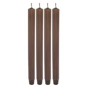 Świece - Pl Świeca Luna Ołówek 25/300 Brązowy Kpl. 4 Szt. - miniaturka - grafika 1