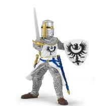 Papo Rycerz biały z mieczem - Figurki dla dzieci - miniaturka - grafika 1