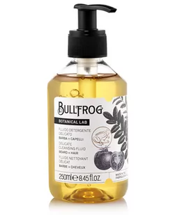 Bullfrog Bullfrog Delikatna emulsja oczyszczająca do włosów i brody 250 ml bul-005 - Kosmetyki i akcesoria do pielęgnacji brody - miniaturka - grafika 1