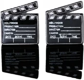 Spinki do mankietów i krawatów - Spinki do mankietów wzór KLAPS FILM - miniaturka - grafika 1