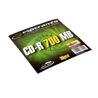 Nośniki danych - Esperanza CD-R Silver 700MB x56 - Koperta 10 2007 - miniaturka - grafika 1