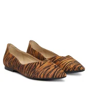 Baleriny - Baleriny Caprice 9-22110-42 Pomarańczowy - miniaturka - grafika 1