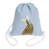 Plecaki szkolne i tornistry - Worko-plecak syrena - miniaturka - grafika 1