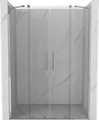 Ścianki i drzwi prysznicowe - Mexen Velar Duo drzwi prysznicowe rozsuwane 160 cm, transparent, chrom - 871-160-000-02-01 - miniaturka - grafika 1