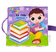 Instrumenty muzyczne dla dzieci - Jollybaby Co robi chłopiec $101 80463 - miniaturka - grafika 1