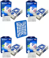 Worki do odkurzaczy - Worki do odkurzacza Zelmer Odyssey Meteor 2 Elf 49.4000 ZMB02K 16 szt + Filtr do odkurzacza Zelmer Hepa - miniaturka - grafika 1