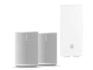 Sonos Era 100 x 2 + Sub (Gen 3) (biały) - Zestawy stereo - miniaturka - grafika 1