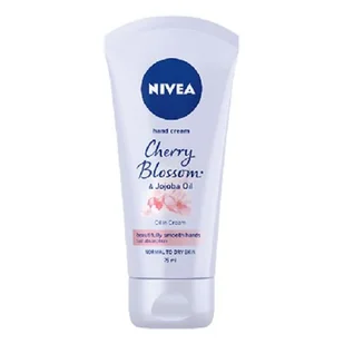 Nivea HAND Krem do rąk wygładzający Cherry Blossom & Jojoba Oil 75ml - Kremy i maski do rąk - miniaturka - grafika 4
