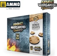 Modele do sklejania - Vallejo Ammo: Wargaming Universe 01 - Remote Deserts - Odleg³e pustynie - miniaturka - grafika 1