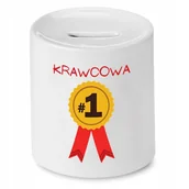 Skarbonki - SKARBONKA DLA KRAWCOWEJ KRAWCA NUMER JEDEN z Nadrukiem ze Zdjęciem - miniaturka - grafika 1