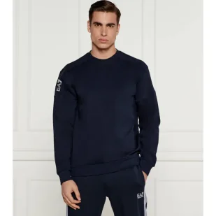 EA7 Bluza Regular Fit - Bluzy męskie - miniaturka - grafika 1