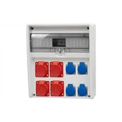 Inne akcesoria elektryczne - Ospel Rozdzielnica 17M 2x16A 5p, 2x32A 5p, 4x230V - miniaturka - grafika 1