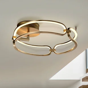 Schuller Valencia Lampa sufitowa LED Colette, 3-punktowa, różowe złoto - Lampy sufitowe - miniaturka - grafika 2