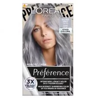 Farby do włosów i szampony koloryzujące - Loreal Preference Vivid Colors Farba do włosów nr 10.112 Silver Grey Soho) 1op - miniaturka - grafika 1