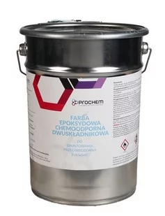 Podkład epoksydowy antykorozyjny dwuskładnikowy Proksyd biały 5l - Farby do metalu - miniaturka - grafika 1