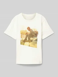T-shirt o kroju regular fit z nadrukiem z motywem - Koszulki dla chłopców - miniaturka - grafika 1