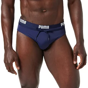 PUMA Męskie majtki do pływania z logo, czarne, XL, czarny - Kąpielówki męskie - miniaturka - grafika 1