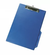 Pudła i kartony archiwizacyjne - Q-CONNECT Clipboard deska, z klipsem, PVC, A4 niebieski KF01297 - miniaturka - grafika 1