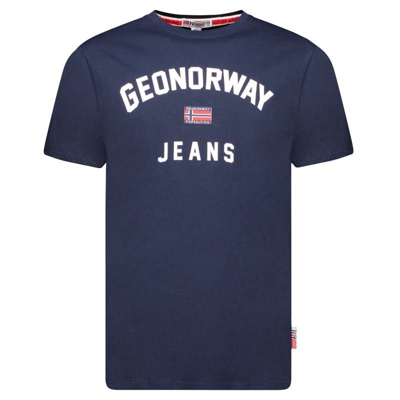 Koszulka Geographical Norway Jassier 254 M SY1361H/GN-Navy