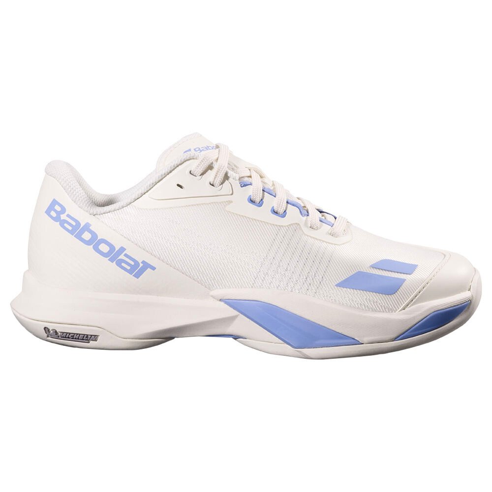 Damskie buty tenisowe Babolat Jet Mach 4 AC Women Cream/Lavender EUR 38