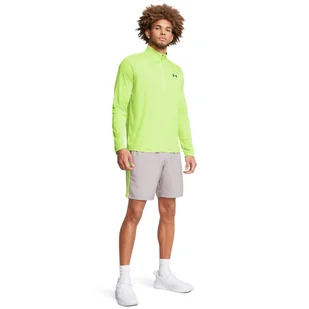 Męskie spodenki treningowe Under Armour UA Tech Utility Shorts - beżowe - UNDER ARMOUR - Spodnie sportowe męskie - miniaturka - grafika 1