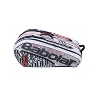 Tenis ziemny - Torba tenisowa Babolat Pure Strike x 12 white/black/red - miniaturka - grafika 1