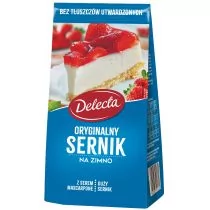 Delecta Sernik błyskawiczny oryginalny - Dodatki do ciast w proszku - miniaturka - grafika 1